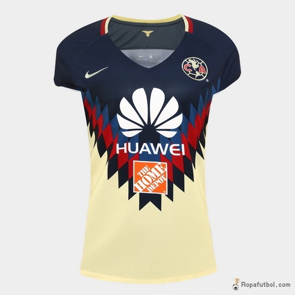 Camiseta Club América Replica Primera Ropa Mujer 2017/18